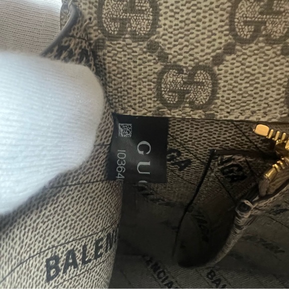 Gucci X Balenciaga The Hacker Project Hourglass Bag Medium - Picture 7 of 8